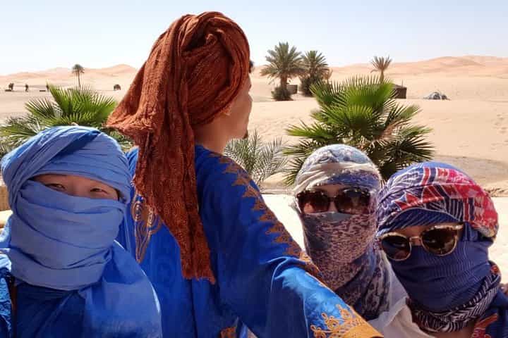 קבוצה - סיור מדבר של לילה אחד מפאס למרקש או חזרה לפאס