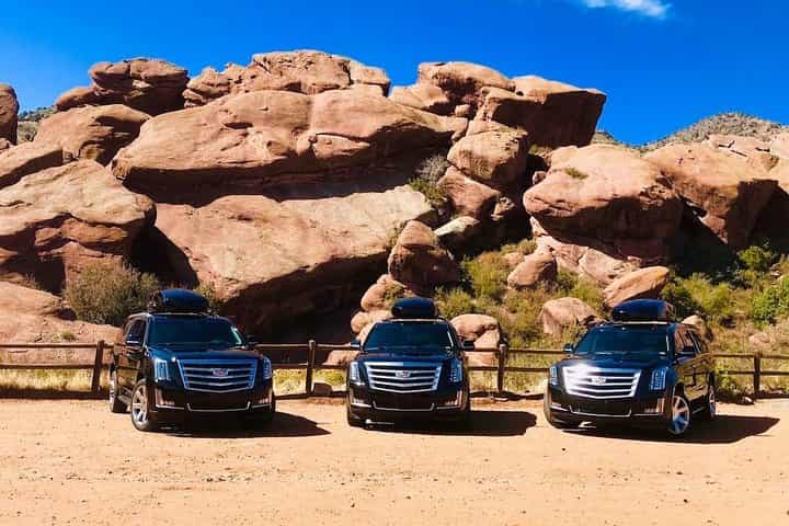 שירות רכב פרטי מנמל התעופה הבינלאומי בדנבר (DEN) לאספר או סנואמאס