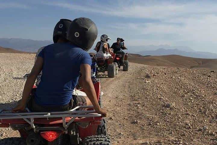 Desert palm grove Quad tour Marrakech