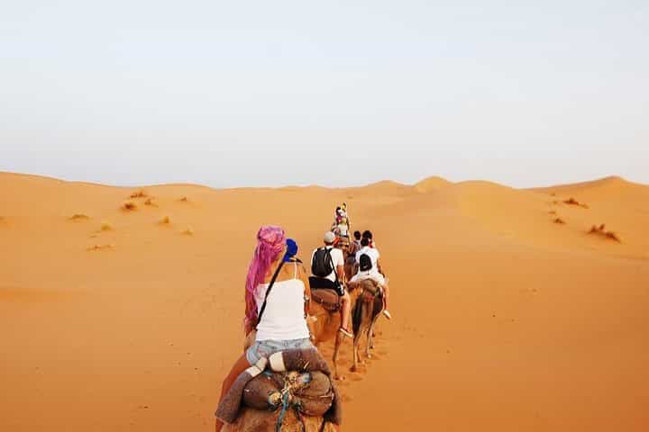 סיור של 5 ימים למחנה מדבר מפואר במרזוגה ממרקש