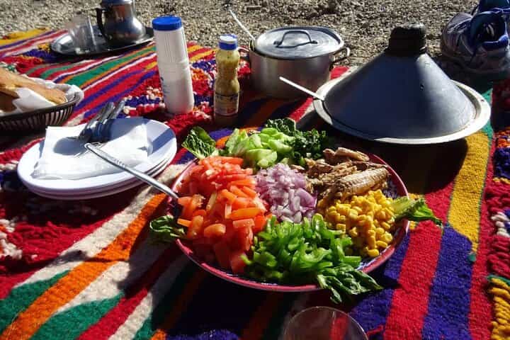 תוכנית ריצת שטח בכפרים ברברים ליד מרקש
