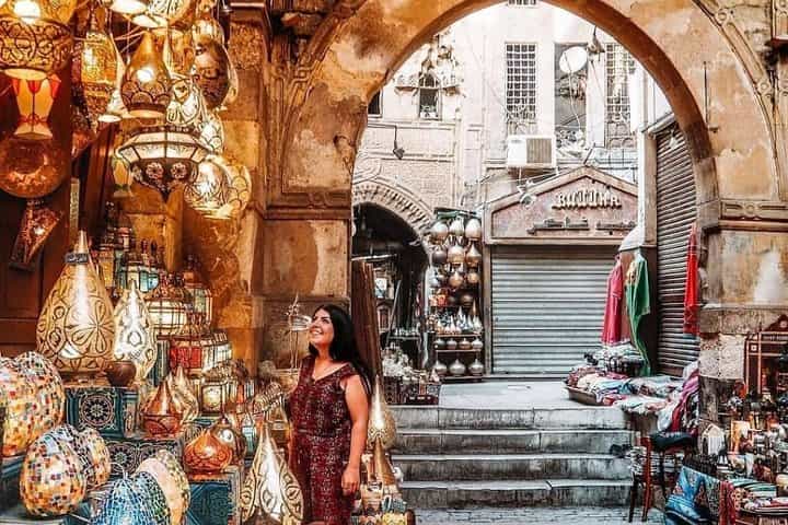 Pyramids, Museum & Khan Khalili Market Tour from Hurghada by Air