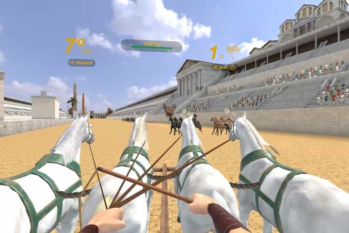 Rome: Circus Maximus Virtual Reality Game near the Colosseum