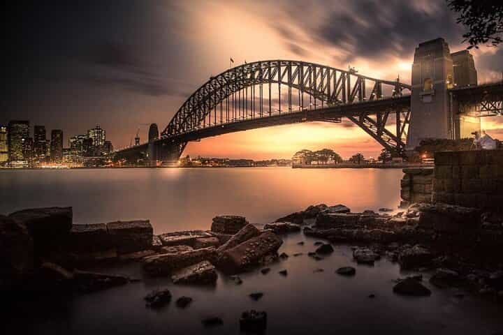 סיור צילום בשקיעה בנמל סידני ושיט פרטי