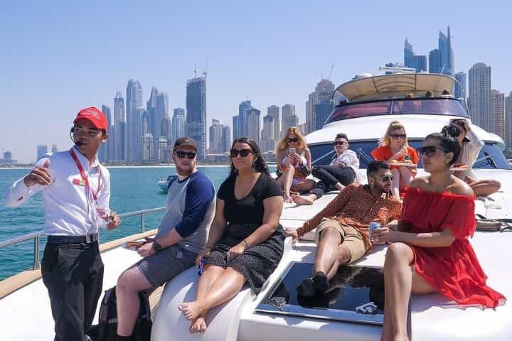 Dubai Marina Luxury Yacht Tour & BF 