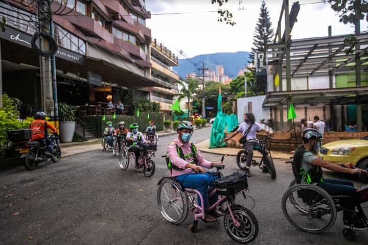 Medellin : Downtown Tour with Matt Electric Tricycle
