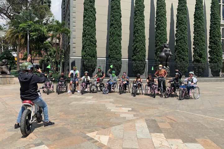 Medellin : Downtown Tour with Matt Electric Tricycle