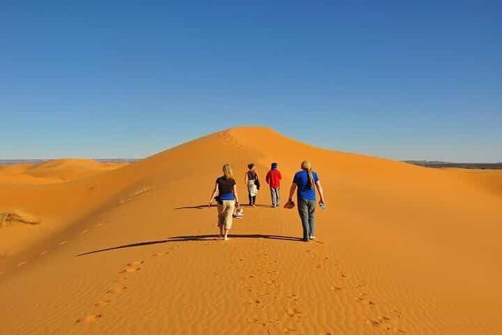 Trekking in Erg chebbi Desert with Overnight Camp, Local Guide