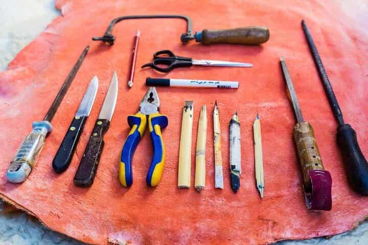 Private Leather Calligraphy Workshop in Rabat