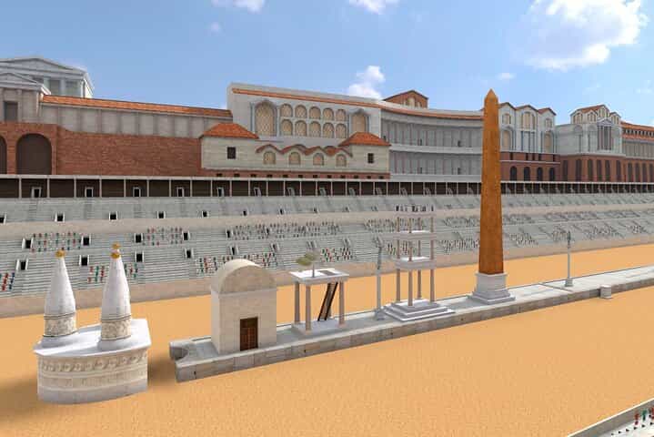 Rome: Circus Maximus Virtual Reality Game near the Colosseum