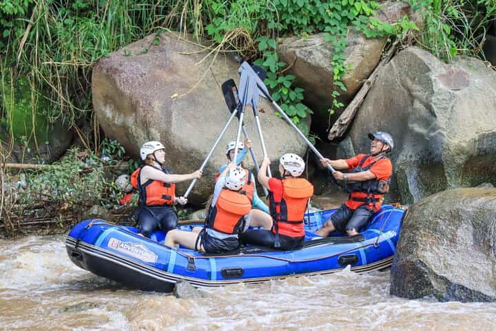 Chiang Mai 3 Hrs ATV & 8km Whitewater Rafting Adventure