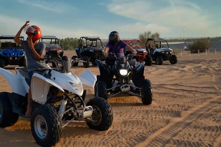 כדור פורח פרימיום, ארוחת בוקר, רכיבת גמלים, רכיבת קוואד ועוד