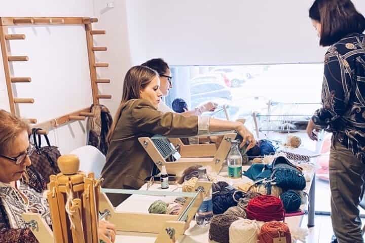 אורוגוואי: קורס כרית ארומה עשויה 100% צמר מרינו - ייחודית!