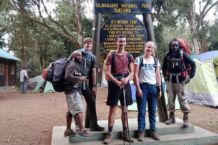 7 Days Kilimanjaro Climbing | Hiking Tour via the Lemosho Route