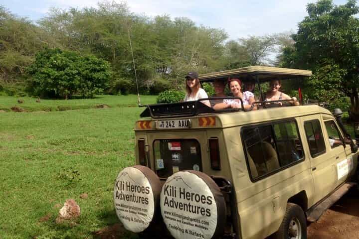 טיול ספארי בטנזניה במשך 4 ימים