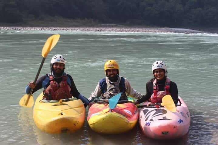 Kayak lessons in Rishikesh