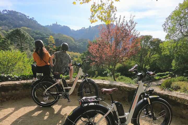 השכרת אופני שטח חשמליים לחצי יום בסינטרה
