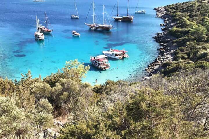 סיור הסירה באי אורק בודרום (המלדיביים הטורקיים)