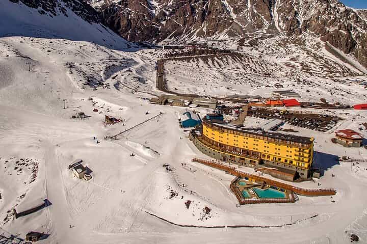 Private Portillo Ski Center and Visit Winery from Valparaiso