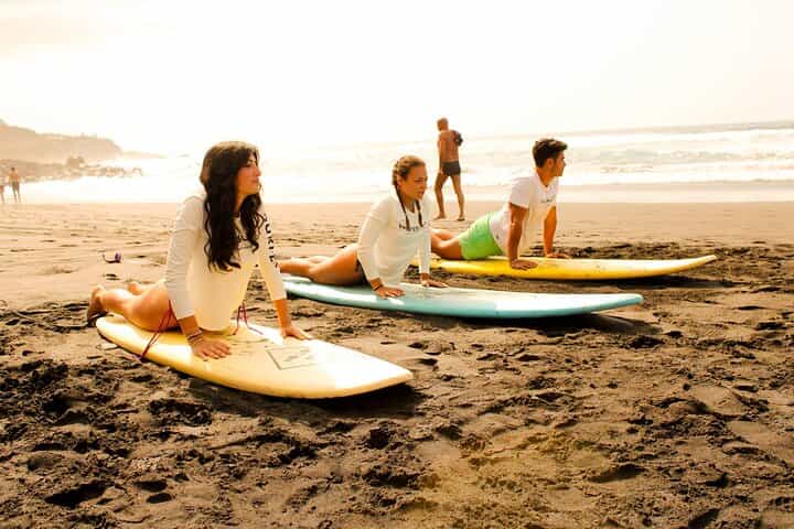 שיעורי גלישה של שעתיים מתאימים לכל הגילאים