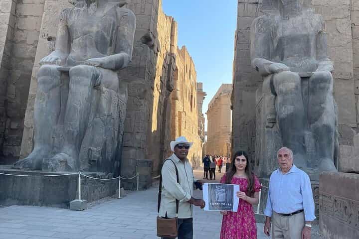 טיול פרטי בלוקסור ליום מלא: גלו את הגדה המזרחית והמערבית