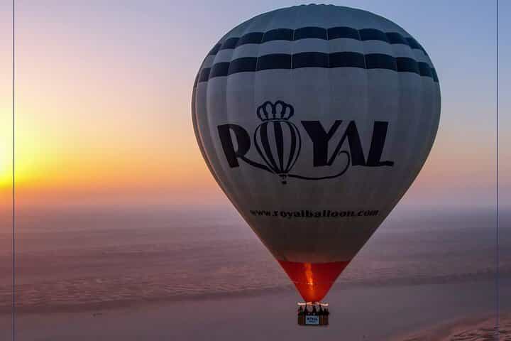 Hot Air Balloon Tour at Wahiba Sands