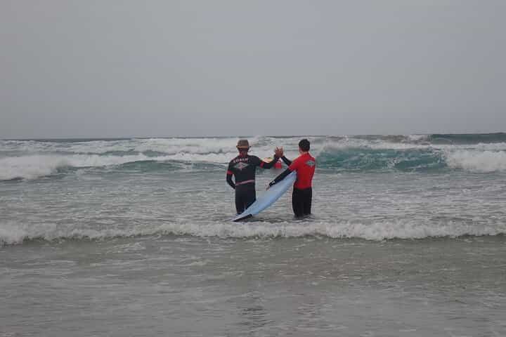 שיעורי גלישה פרטיים בלונגבורד בקליטה דה פמארה ספרד