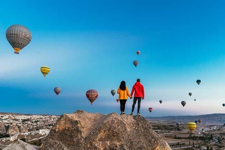 Cappadocia Sunrise Hot Air Balloon Watching Tour w/Transfer