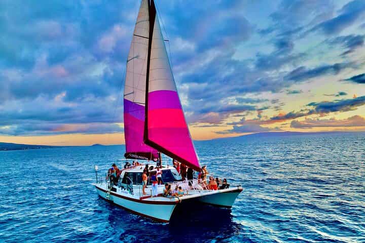 Whale Watching Tour on a Charming Hawaiian Catamaran From Maalaea
