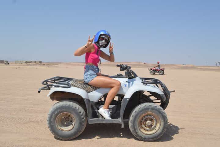 Sharm El-Sheikh: ATV, Camel Ride with BBQ Dinner and Show