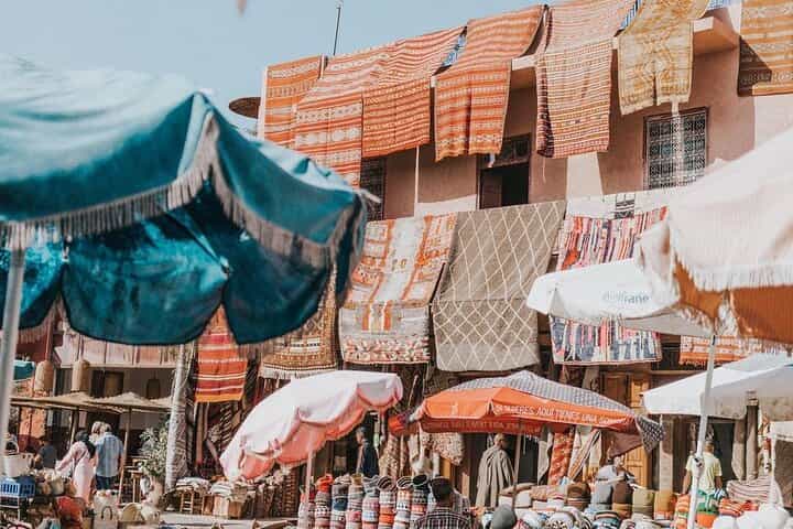 half-day city tour. Hidden streets of Marrakech.