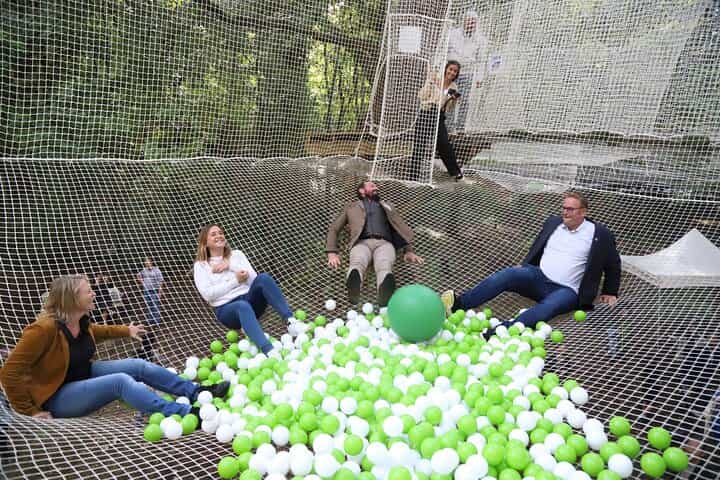 מסלול הרפתקאות בעצי הדקל בלב פואסי