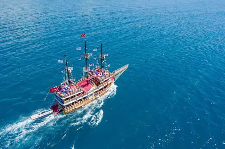 Blau Lagoon & Manavgat River Boat Tour from Side with Lunch