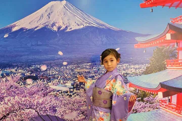 חוויה עם קימונו בגלריית התרבות פוג'יסן עם שיעור תה