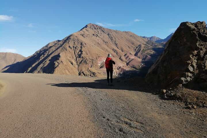 From Marrakech, Agafay desert & Atlas Mountains Day Trip 4WD