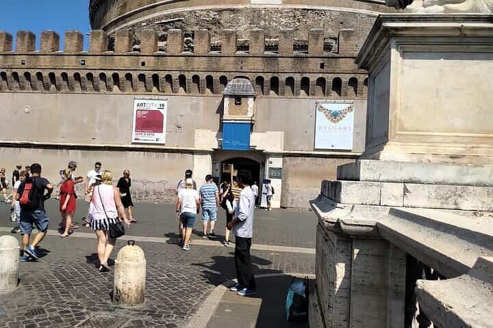 Rome: Castel Sant' Angelo with Wine Tasting, Half Day Tour