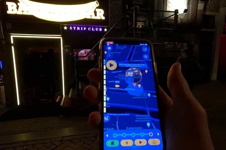 Red Light District GPS App Walking Tour Mobile Game