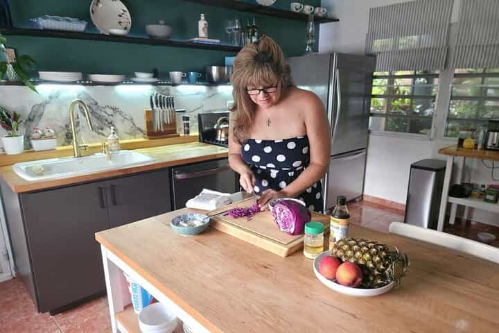 Private Puerto Rican Cooking Class with Cocktails Near San Juan