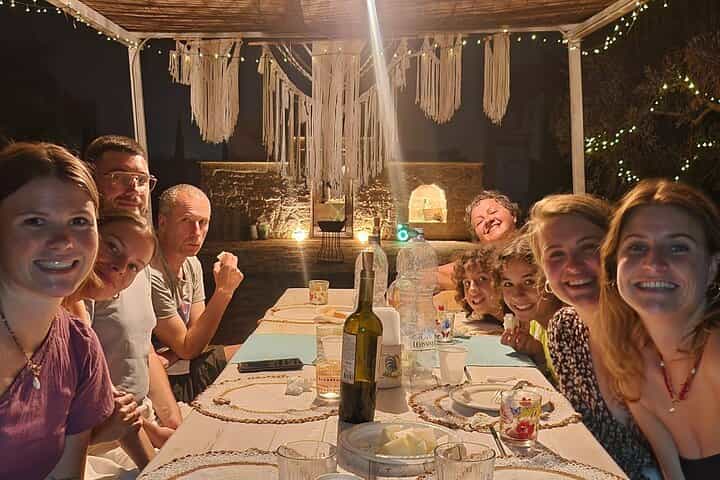 שיעור פסטה עם טעימות של שמן זית כתית מעולה