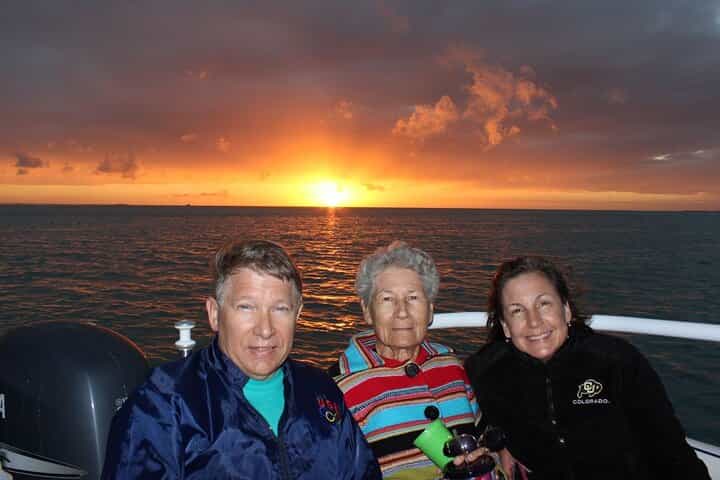 שיט אקולוגי של שעתיים בשקיעה