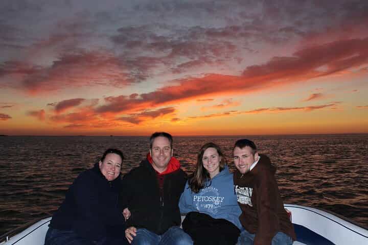 שיט אקולוגי של שעתיים בשקיעה