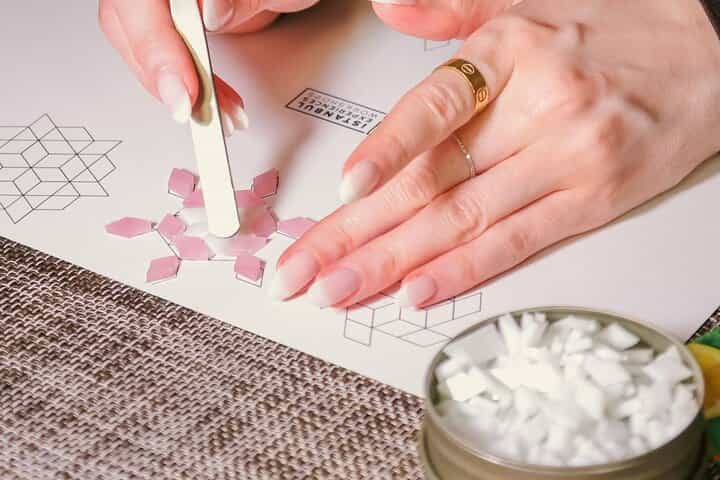 Istanbul Mosaic Candle Holder Workshop in Old Town