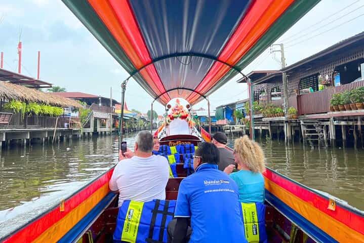סיור התעלות בבנגקוק: שייט בסירה ארוכה של שעתיים