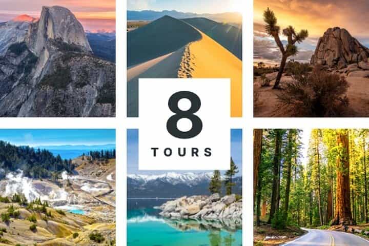 חבילת הרפתקאות קליפורניה: 8 סיורי שמע מודרכים עצמאית