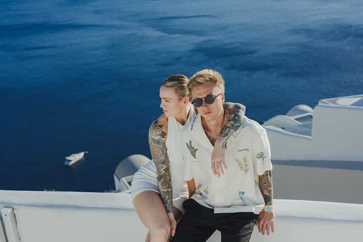 Private Santorini Photography in Oia 伊亚步行旅拍