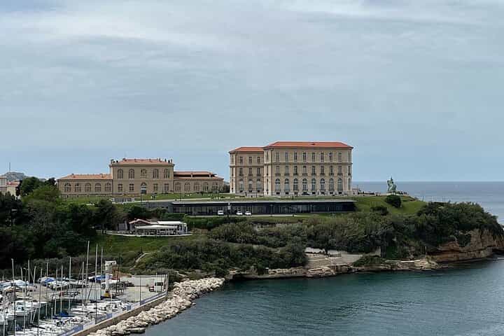 Private tour of Marseille and Cassis on Tesla city tour 5H