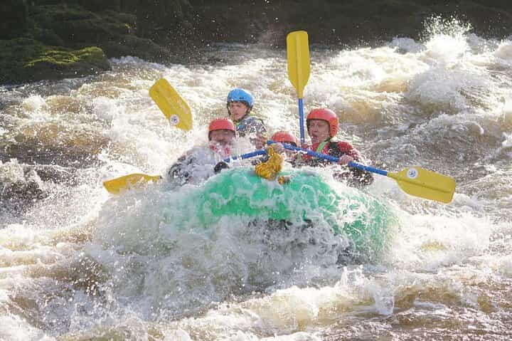 Whitewater Rafting on the River Dee in Llangollen