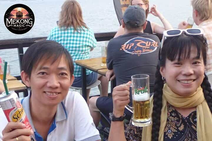 Phnom Penh: Sunset Cruise- Free Cold Beers, Sodas & fruit platter