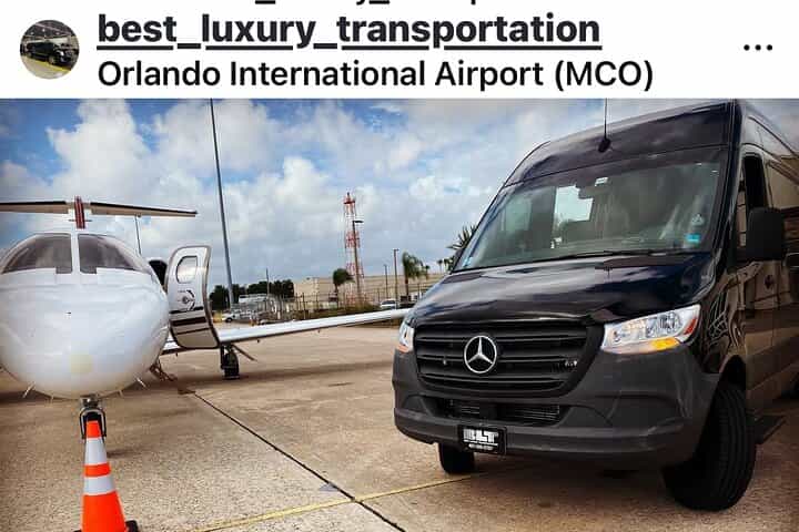 11 Passengers Van Port Canaveral to Orlando Airport One Way