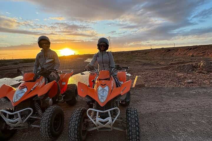 Desert palm grove Quad tour Marrakech